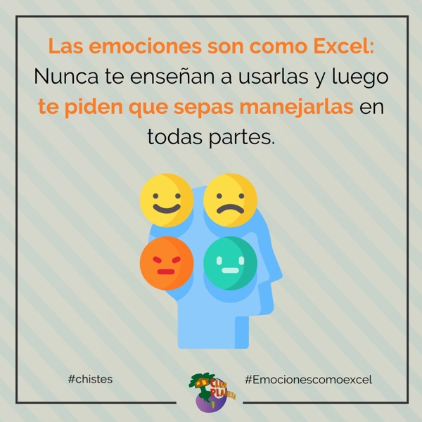 emociones como excel