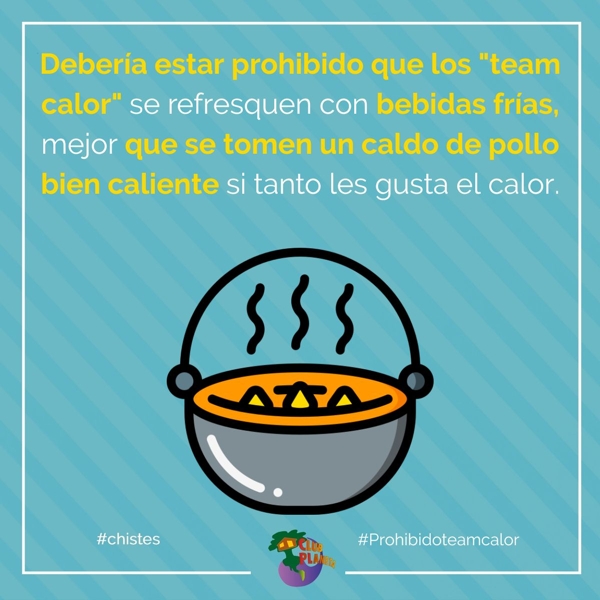 prohibido team calor